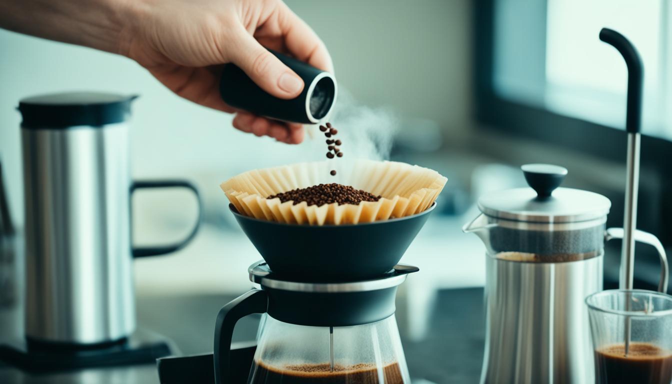 como fazer café em cafeteira