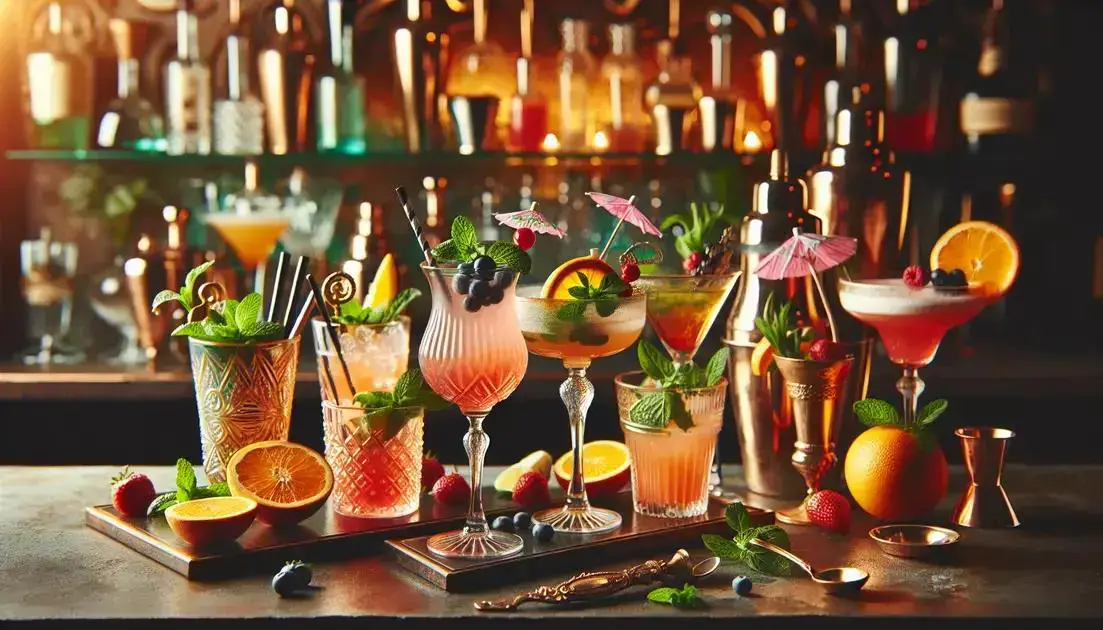 Mocktails Inspirados em Clássicos