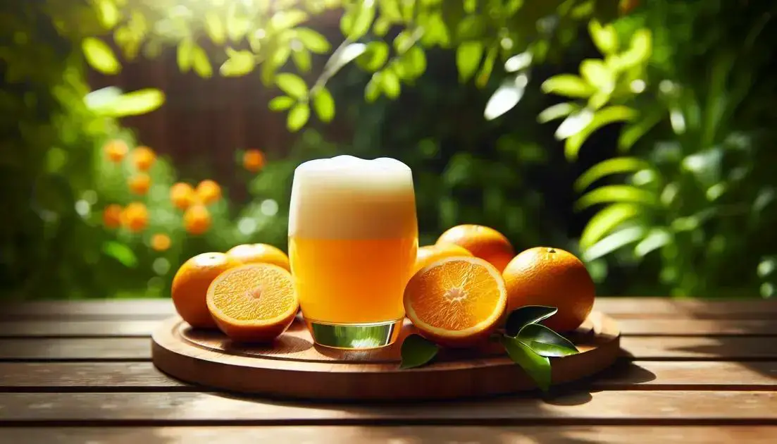 Suco de Laranja: Vitaminas e Frescor