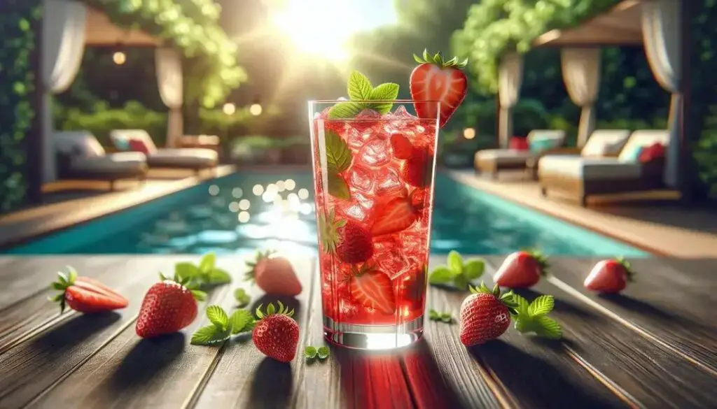 Drink de Morango Sem Álcool: Receita Fácil e Refrescante Para Seu Verão