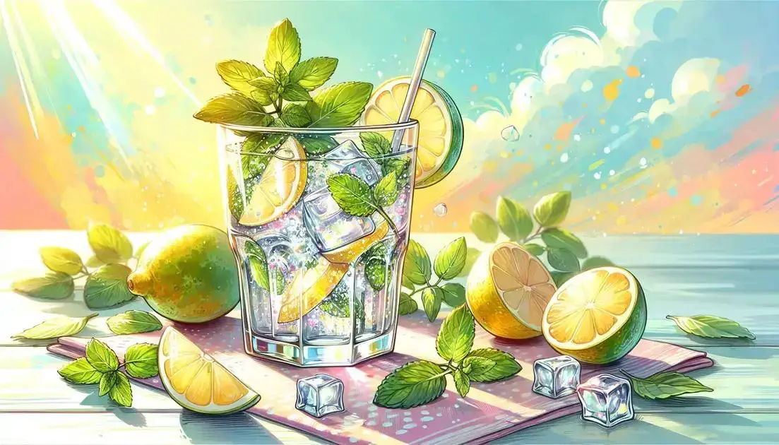 Drink sem álcool com Sprite: Uma opção refrescante e deliciosa