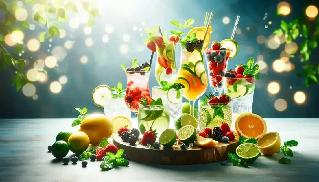 Receita Drink Sem Álcool: Descubra opções deliciosas e refrescantes