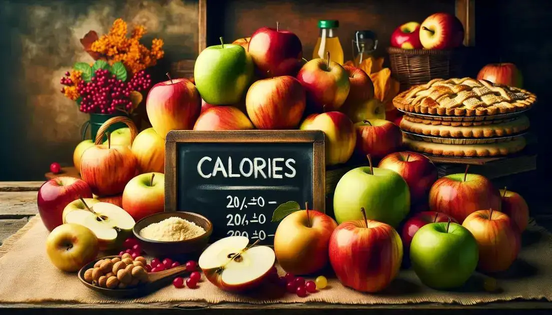 Calorias da maçã: descubra os benefícios deste alimento versátil!