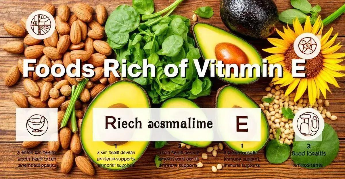 Alimentos Ricos em Vitamina E e Suas Funções Essenciais