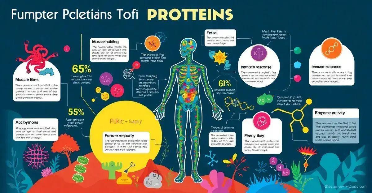 As funções das proteínas para o organismo