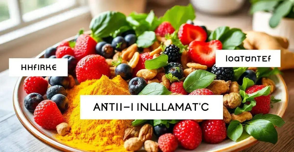 Como incluir alimentos anti-inflamatórios na dieta