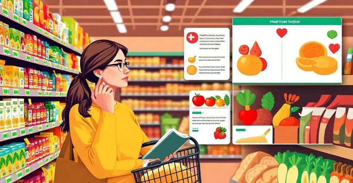 Dicas para escolher alimentos industrializados