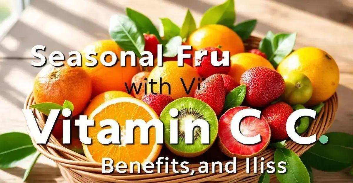 Frutas da Estação com Vitamina C: Benefícios e Dicas