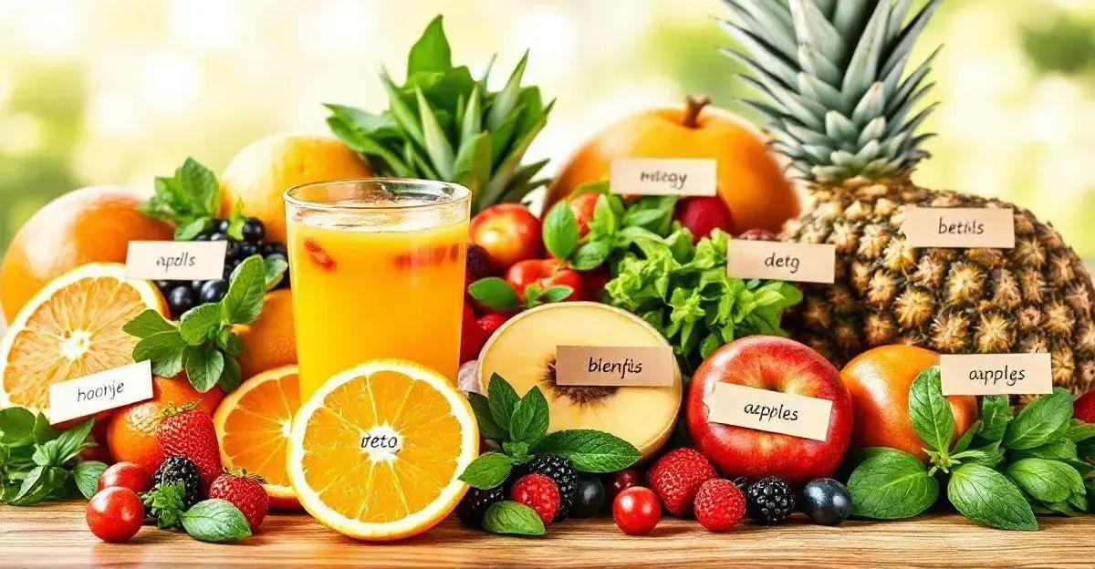 Frutas da Estação para Sucos Detox: Benefícios e Receitas