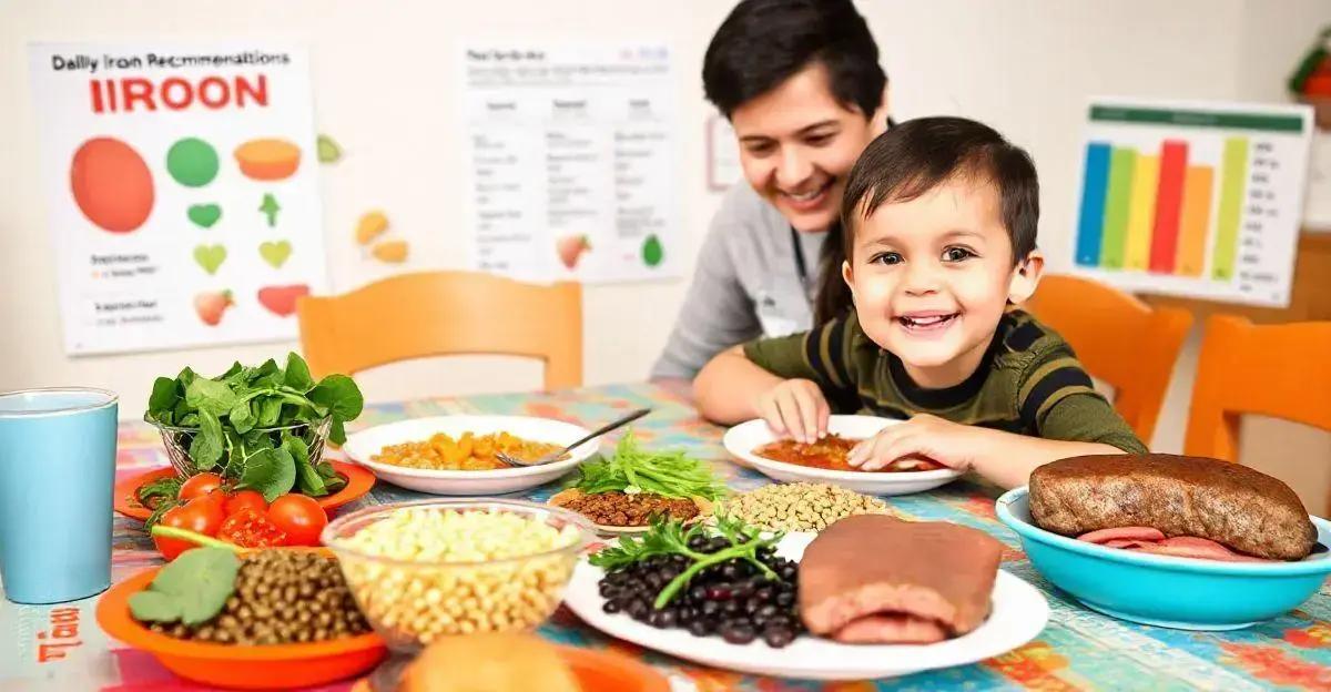 Importância do Ferro na Alimentação Infantil: Benefícios e Fontes