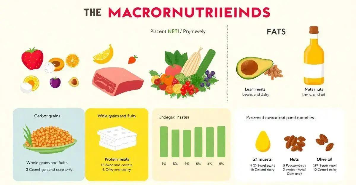 Importância dos macronutrientes na dieta