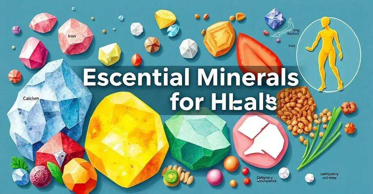 Importância dos minerais para o corpo humano
