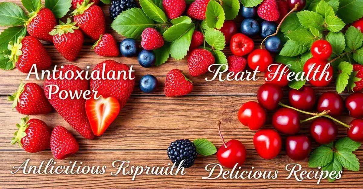 Propriedades antioxidantes das frutas vermelhas