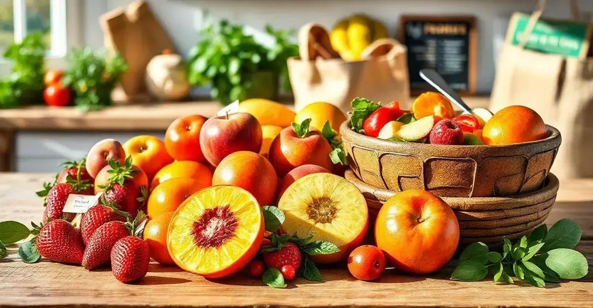 Receitas saudáveis com frutas da estação