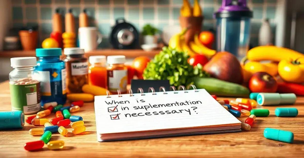 Suplementação: Quando é necessária? Suplementação: Quando é necessária?