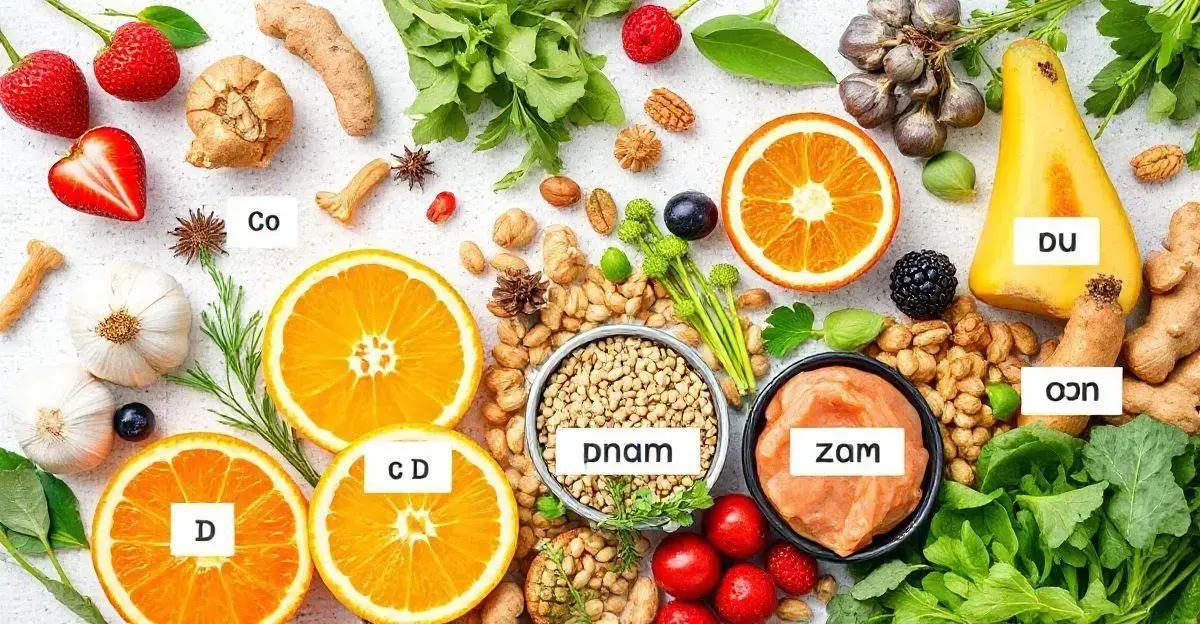 Vitaminas essenciais para a imunidade