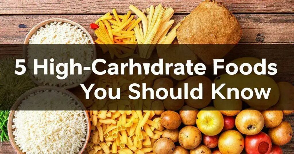 5 Alimentos com Bastante Carboidratos que Você Deve Conhecer