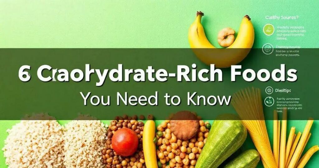 5 Alimentos Ricos em Carboidratos que Você Precisa Conhecer