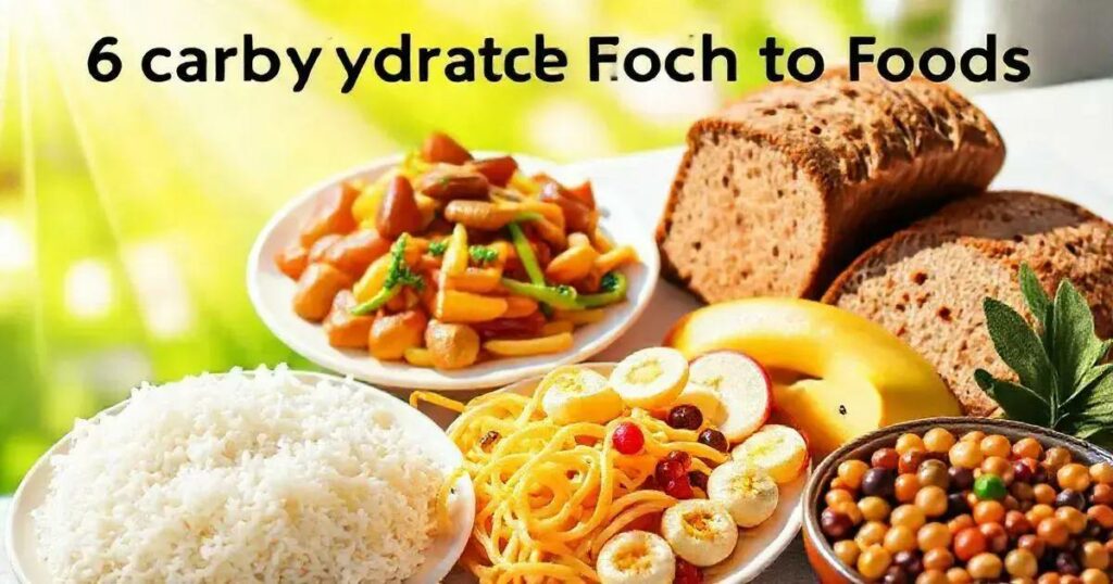 6 Alimentos Ricos em Carboidratos para Aumentar sua Energia
