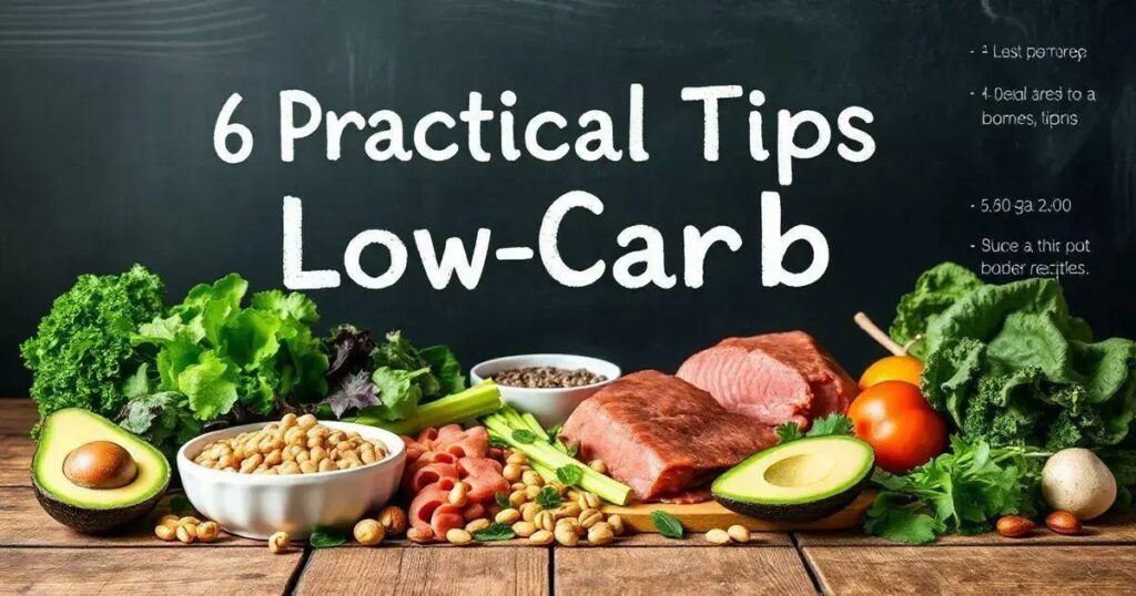 6 Dicas Práticas para uma Alimentação Sem Carboidratos