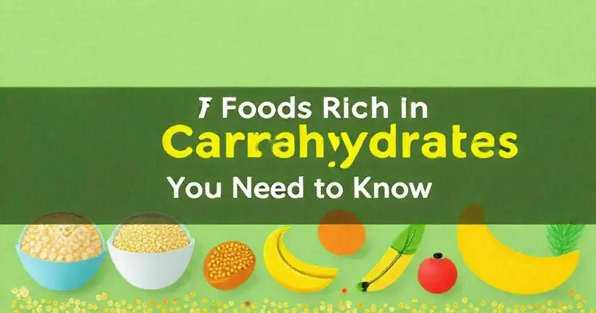 Alimentos ricos em carboidratos complexos
