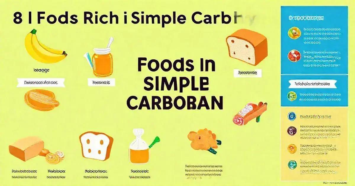 Alimentos ricos em carboidratos simples