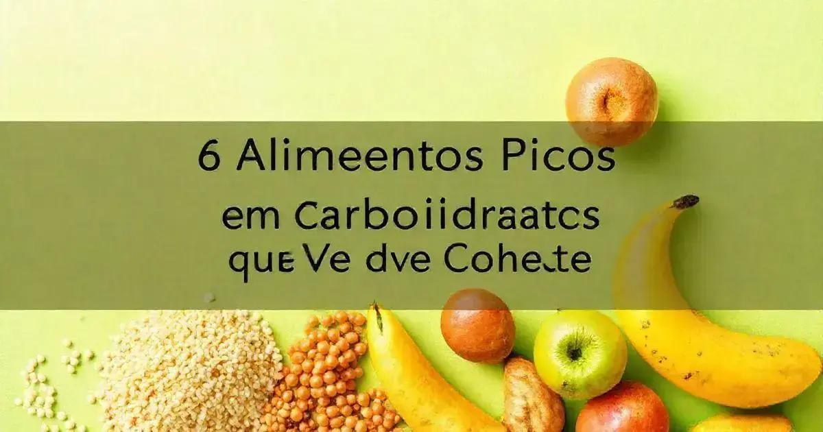 Como consumir carboidratos de forma saudável