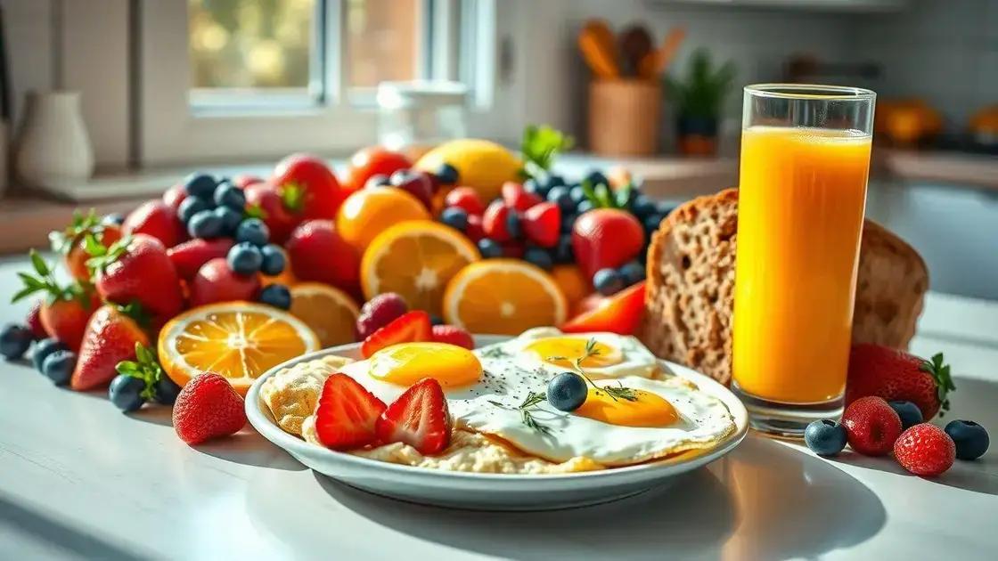 Café da Manhã Saudável: O Que Incluir Para Começar Bem o Dia?