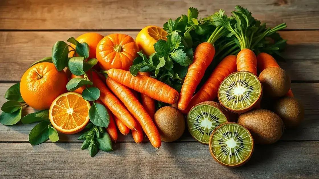 Alimentos ricos em vitaminas