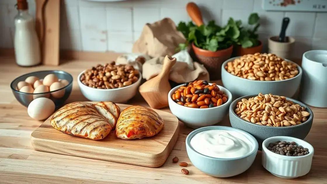 Dicas de alimentos ricos em proteína Dicas de alimentos ricos em proteína