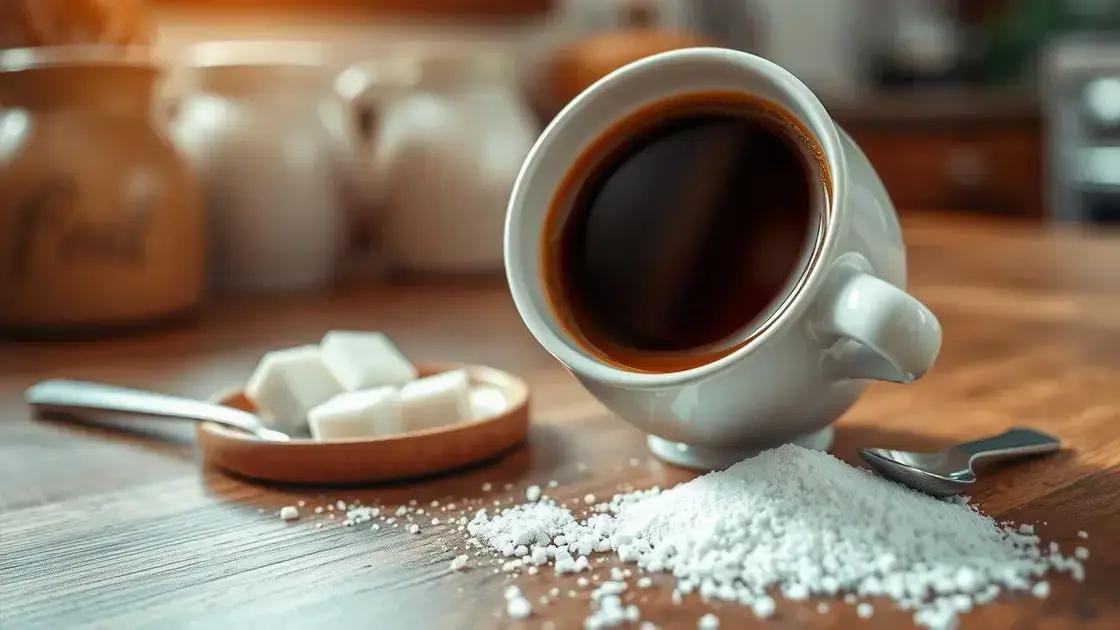 os efeitos do açúcar refinado na saúde e no sabor do café os efeitos do açúcar refinado na saúde e no sabor do café