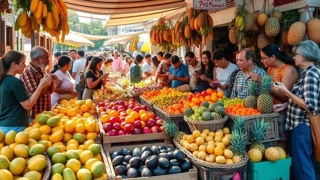 Como as frutas importadas influenciam as preferências locais Como as frutas importadas influenciam as preferências locais