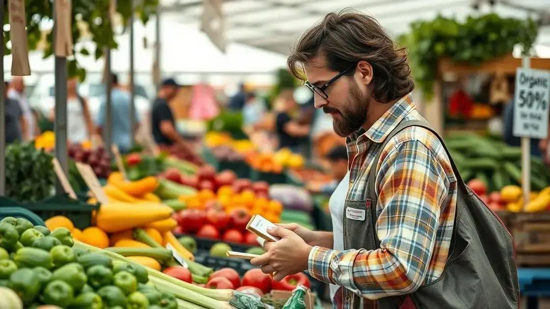 Como identificar e escolher alimentos orgânicos com segurança Como identificar e escolher alimentos orgânicos com segurança