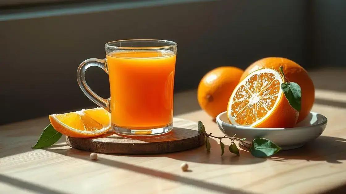 Chá da casca de laranja e digestão